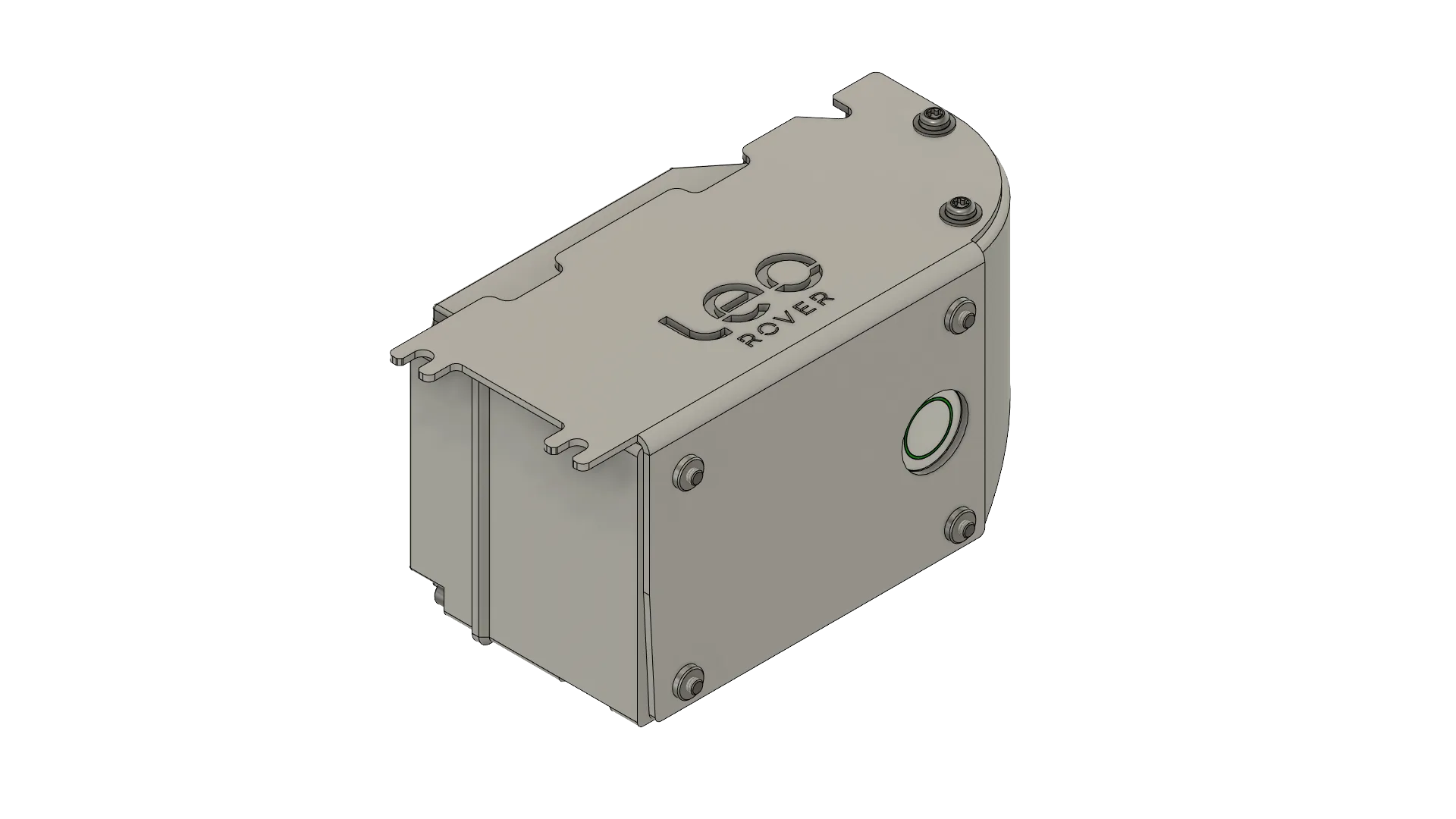 Visualization of high capacity battery for Leo Rover
