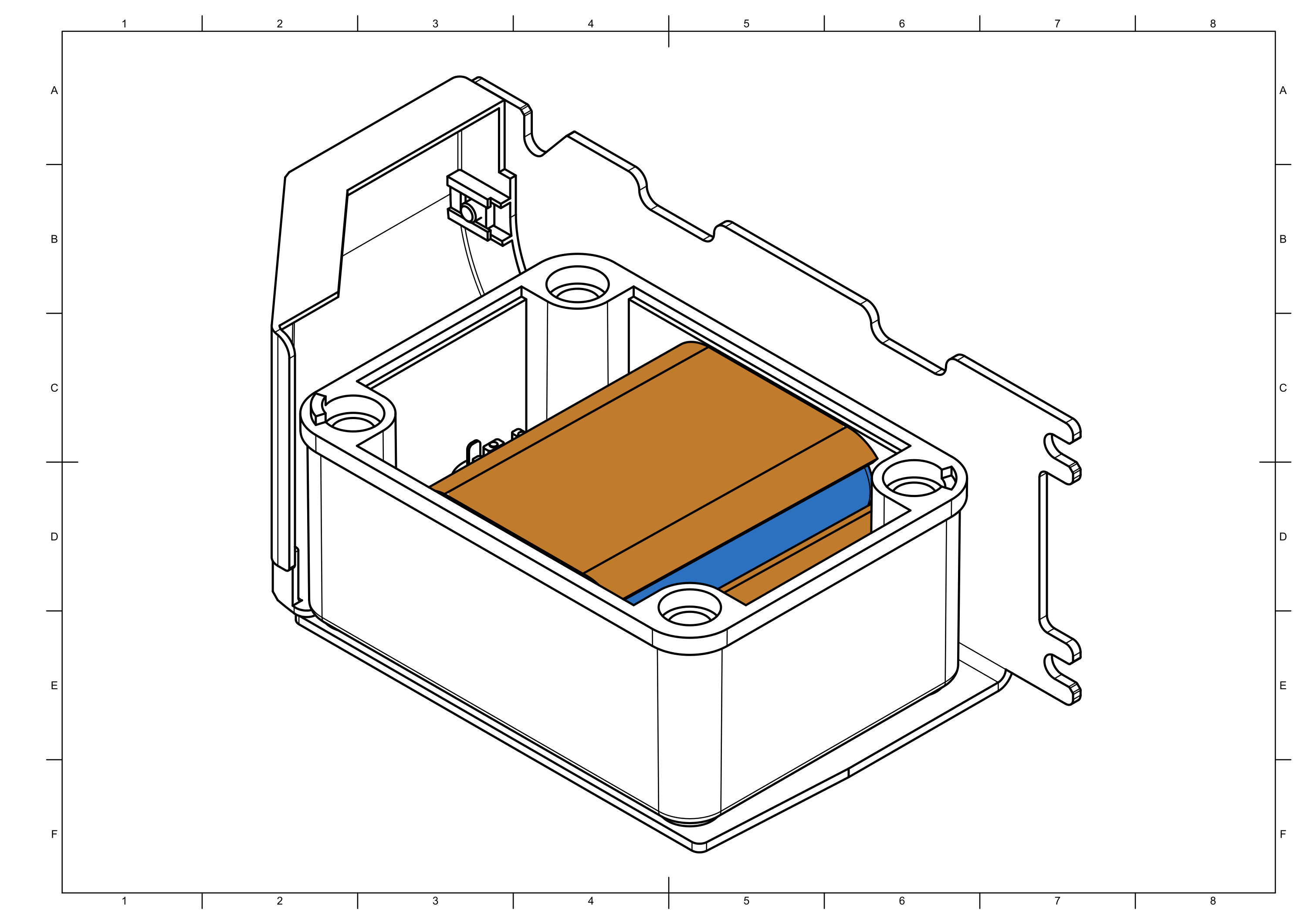 Attached battery cells