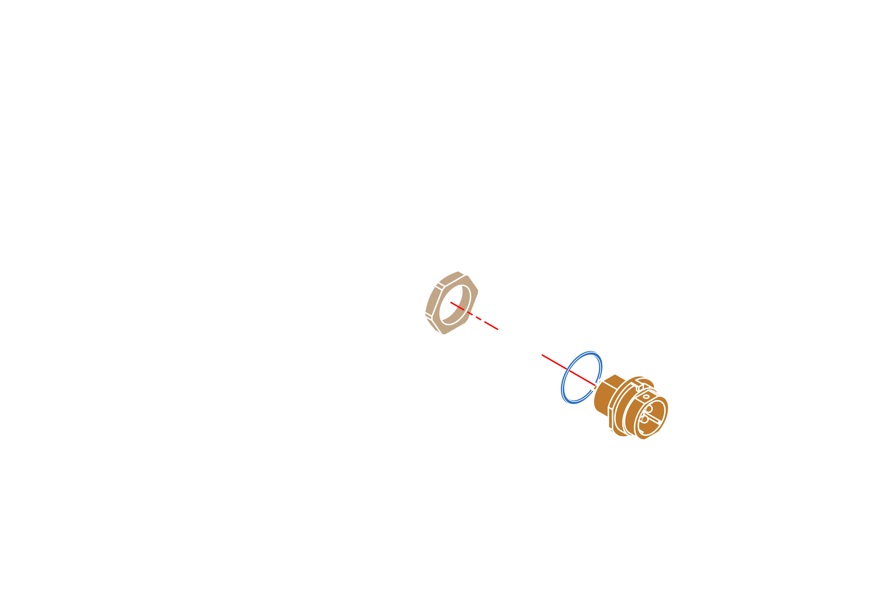 Attaching MEB power cable